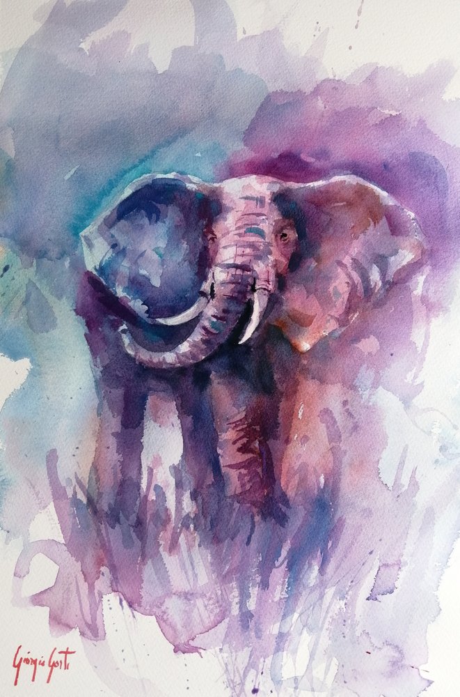 El sueño del elefante vibrante de Giorgio Gosti