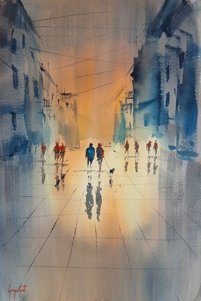Una ciudad imaginaria 81 de Giorgio Gosti