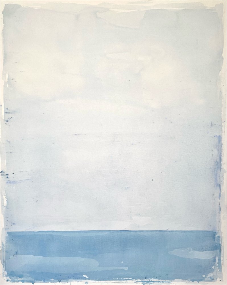 Horizonte azul y sereno de Gustaf Tidholm