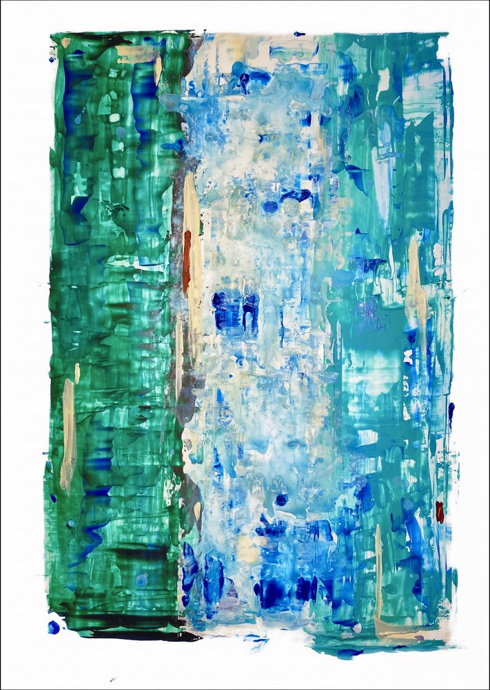 Colores oceánicos modernos: abstracto de Gustaf Tidholm