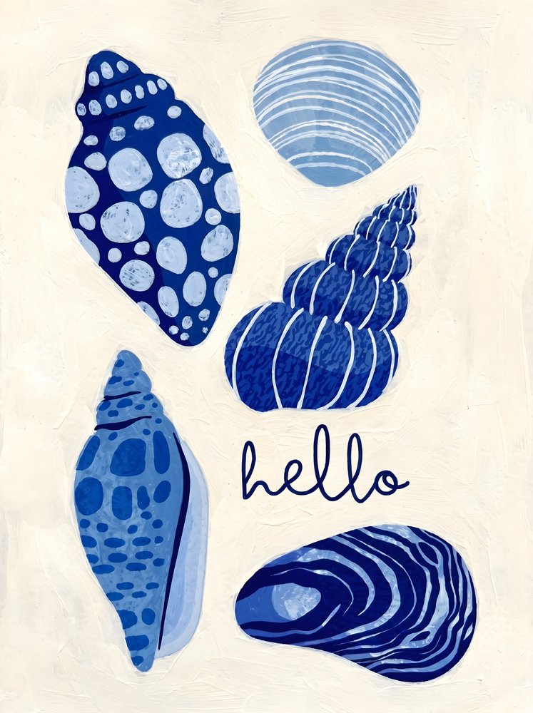 Hola, Blue Seashells de HUGO