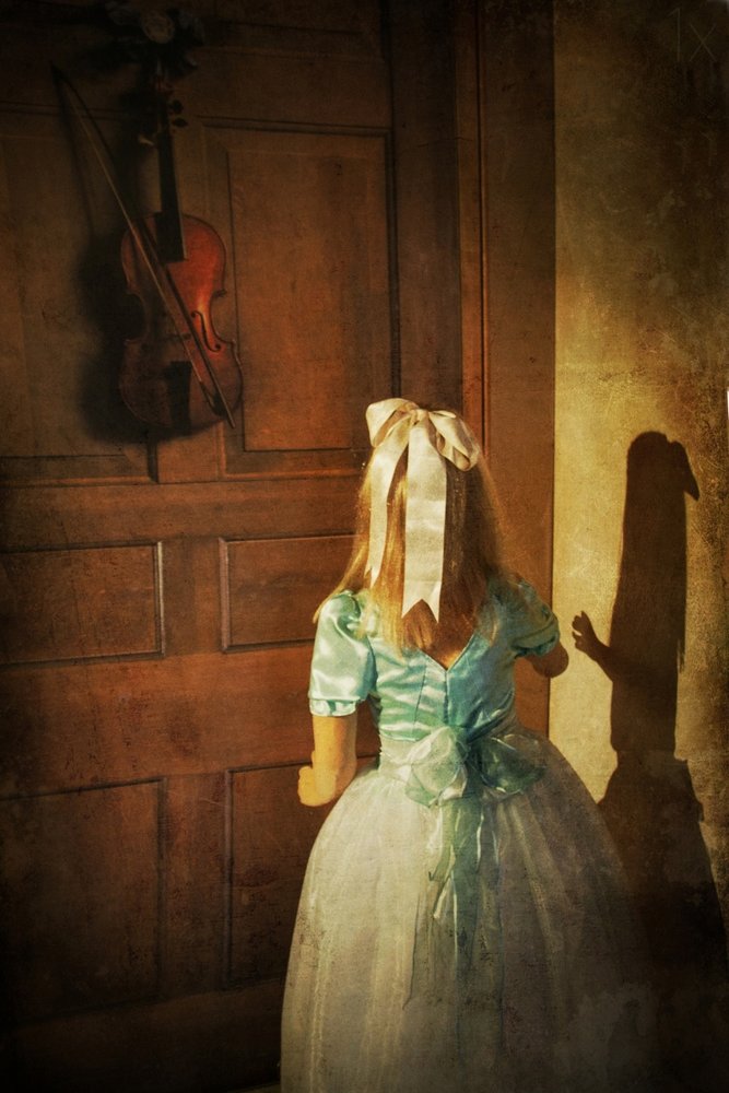 La puerta de la niña pequeña de Harry Wentworth