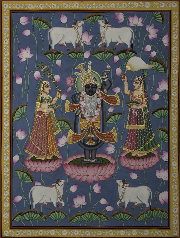 Adoración al divino Krishna de IMAGINEERS STUDIO