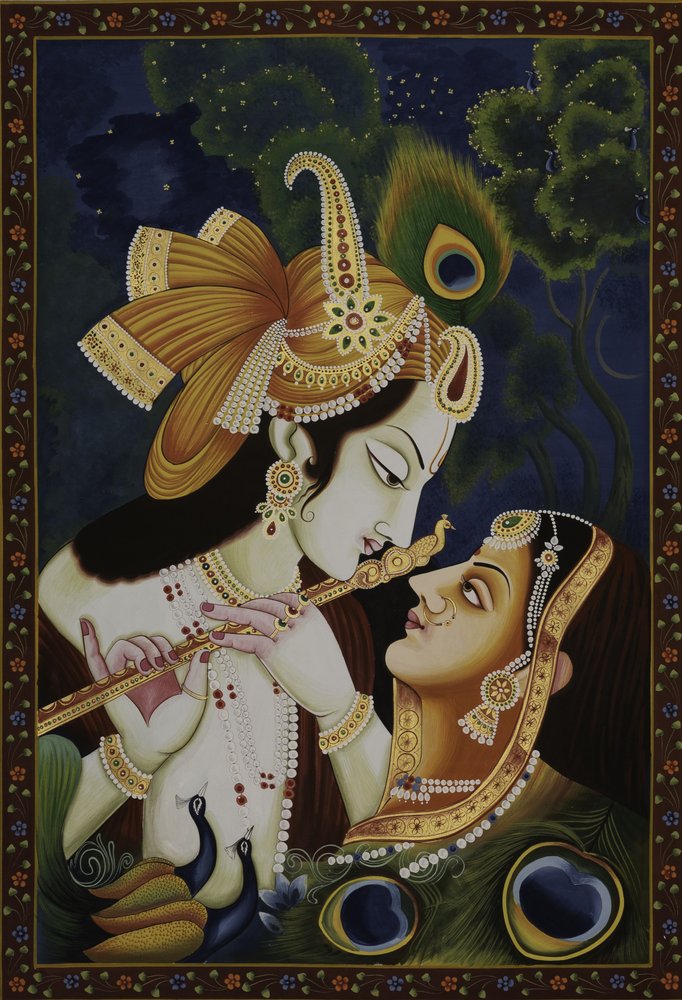 Flauta de Krishna y Radha de IMAGINEERS STUDIO