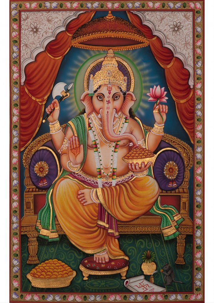 El Señor Ganesha entronizado de IMAGINEERS STUDIO