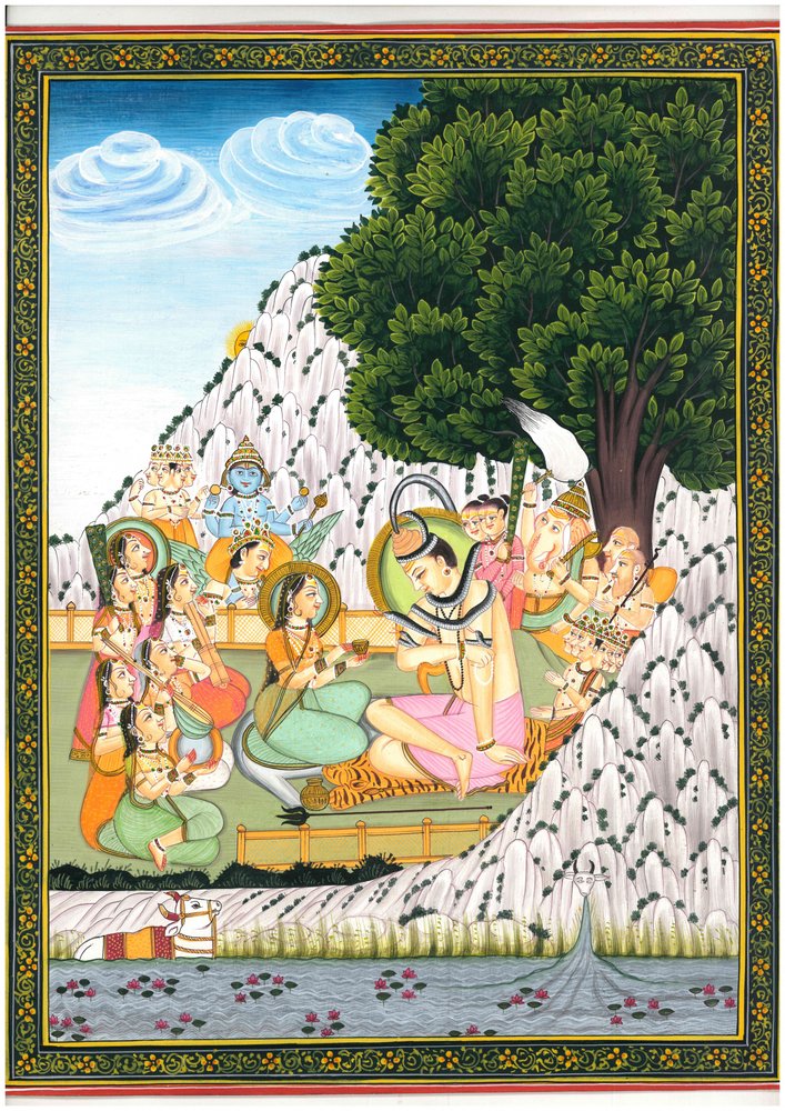 Encuentro Divino de Shiva y Parvati de IMAGINEERS STUDIO