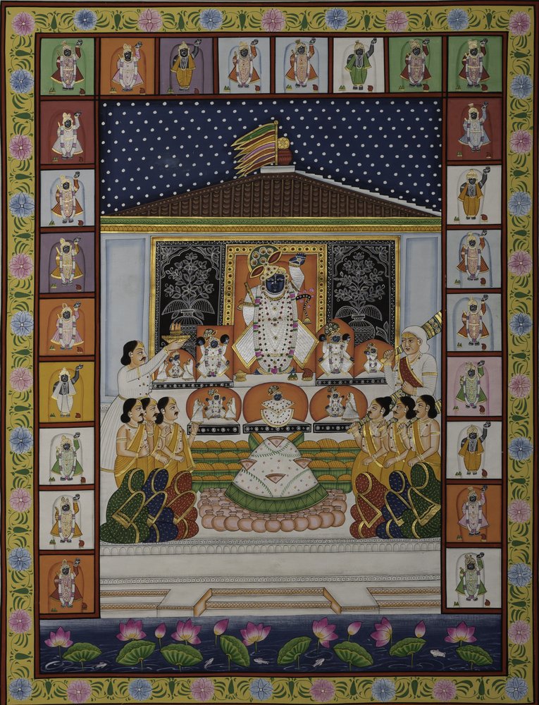 Culto en el templo de Shrinathji de IMAGINEERS STUDIO