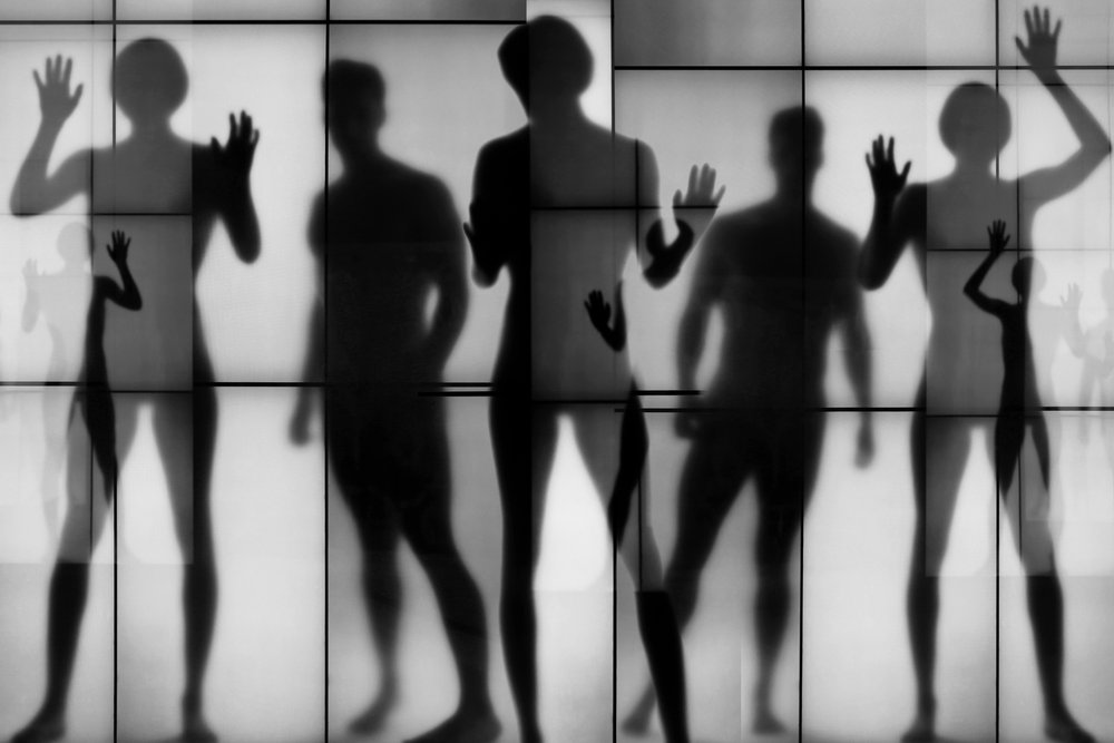 Siluetas abstractas de Igor Shrayer