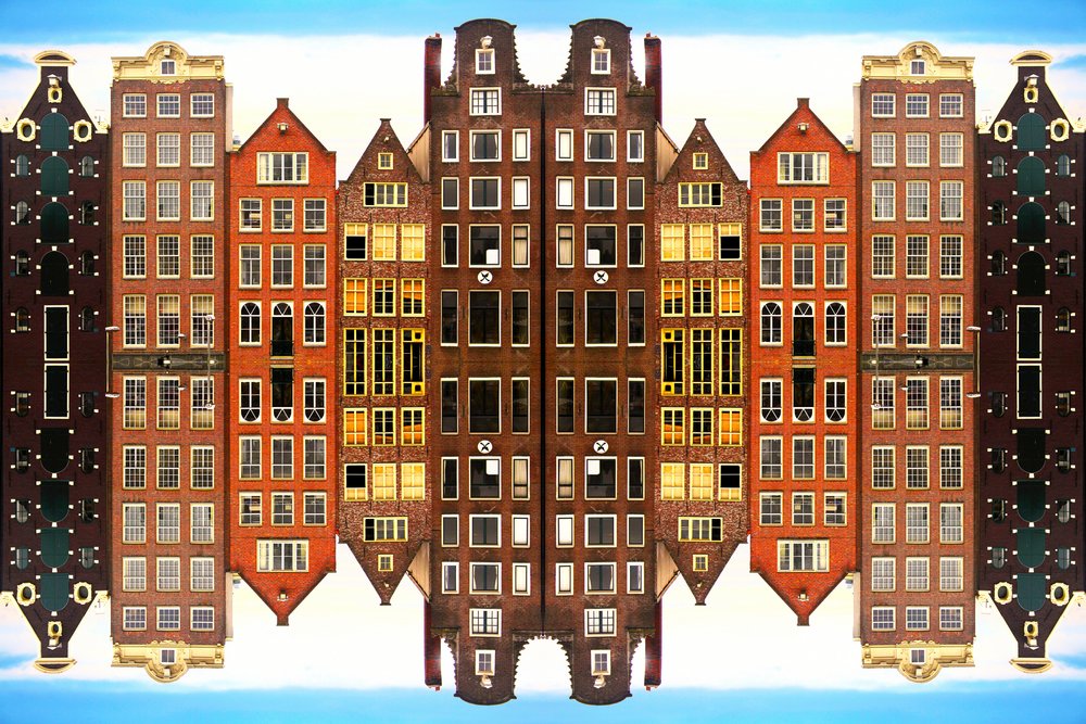 Simetría de Amsterdam House de Igor Shrayer