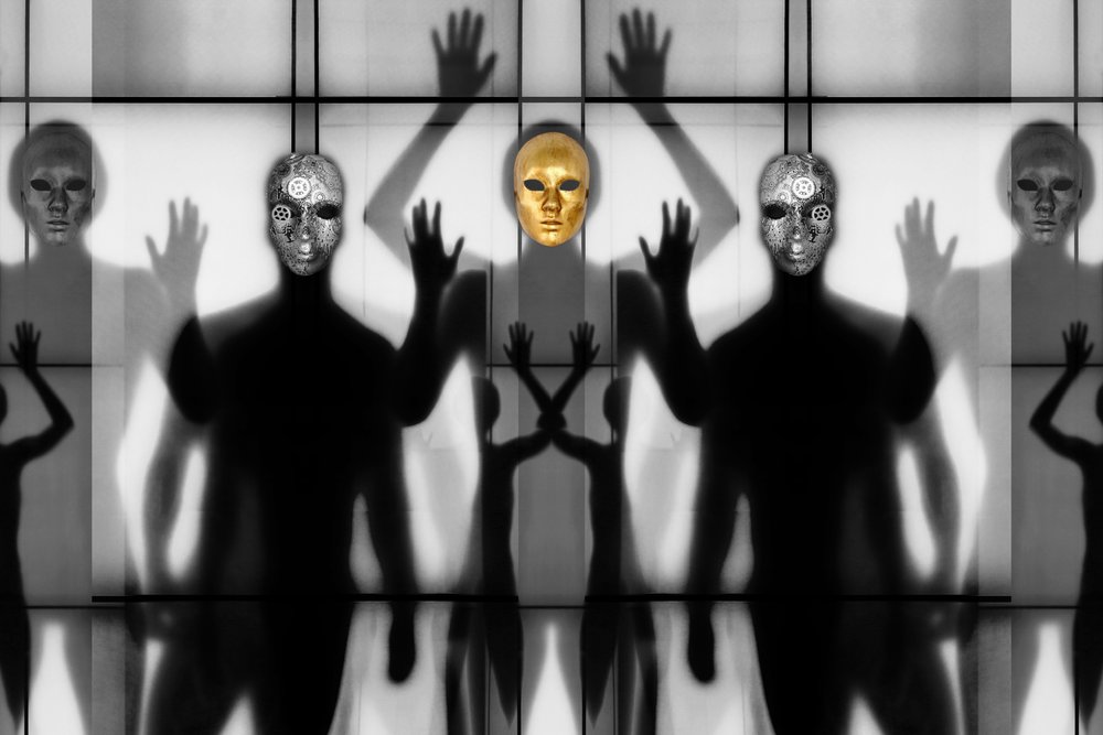 Máscaras para el teatro de sombras de Igor Shrayer