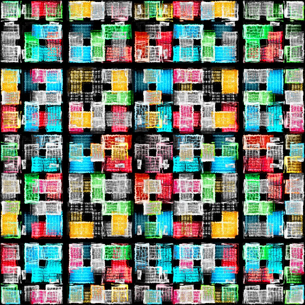 Bloques abstractos llenos de color de Igor Shrayer