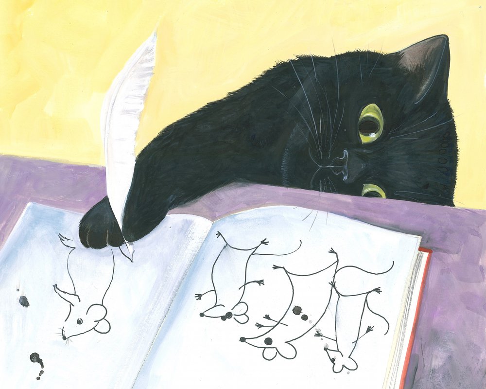 Imaginación felina de Isabelle Brent