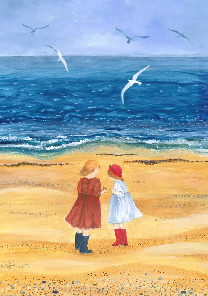 Amigos en la playa de Isabelle Brent