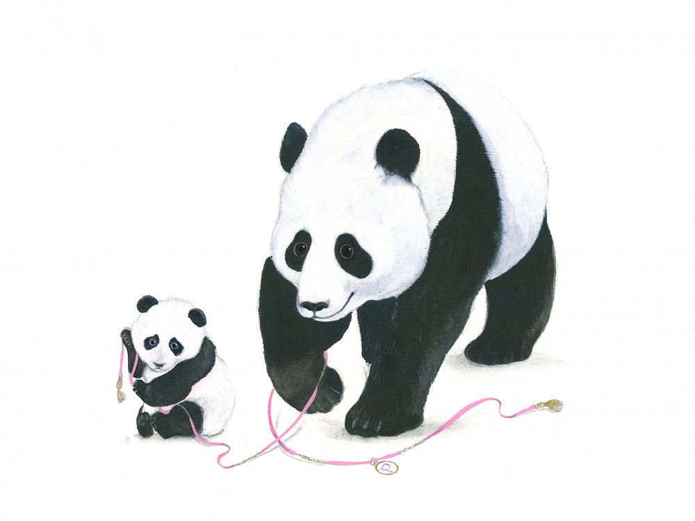 Hora de jugar del panda de Isabelle Brent