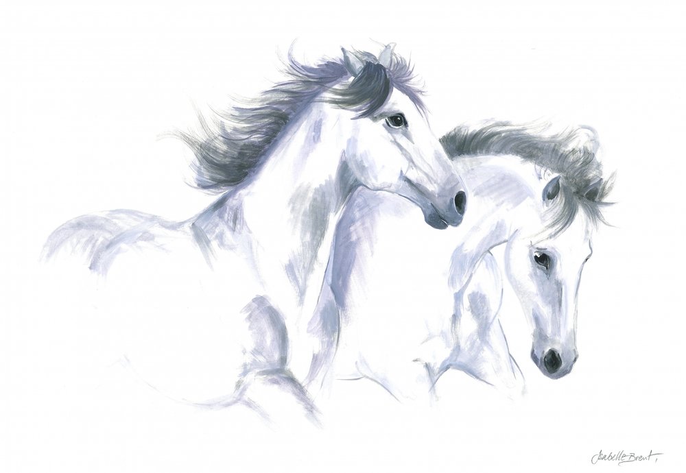 Dos caballos de Isabelle Brent