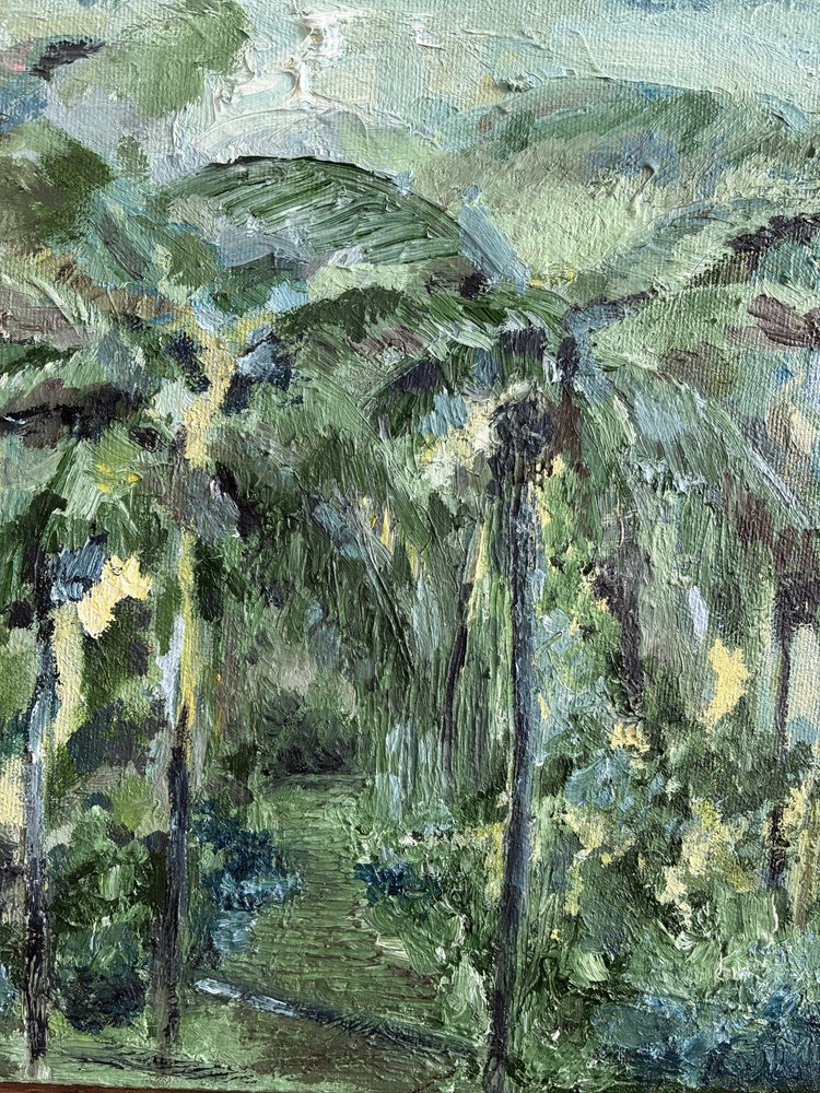 Senderito verde y sinuoso de JMF FINE ART