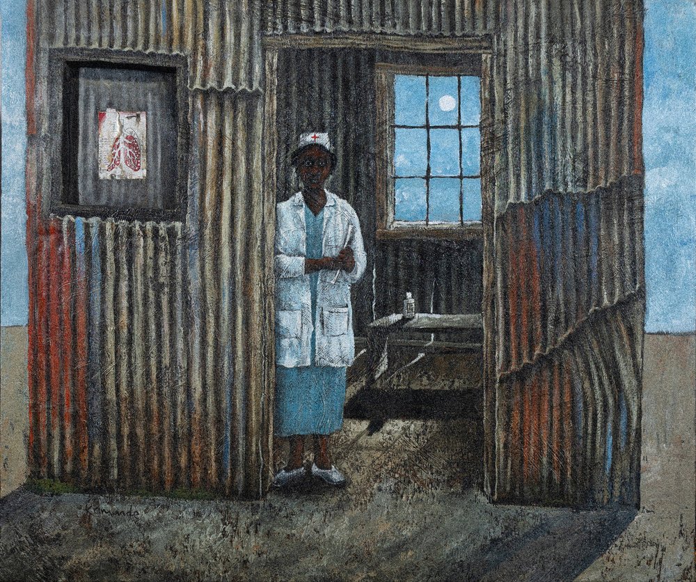 Enfermera de la Clínica Moonlit de James Kamande