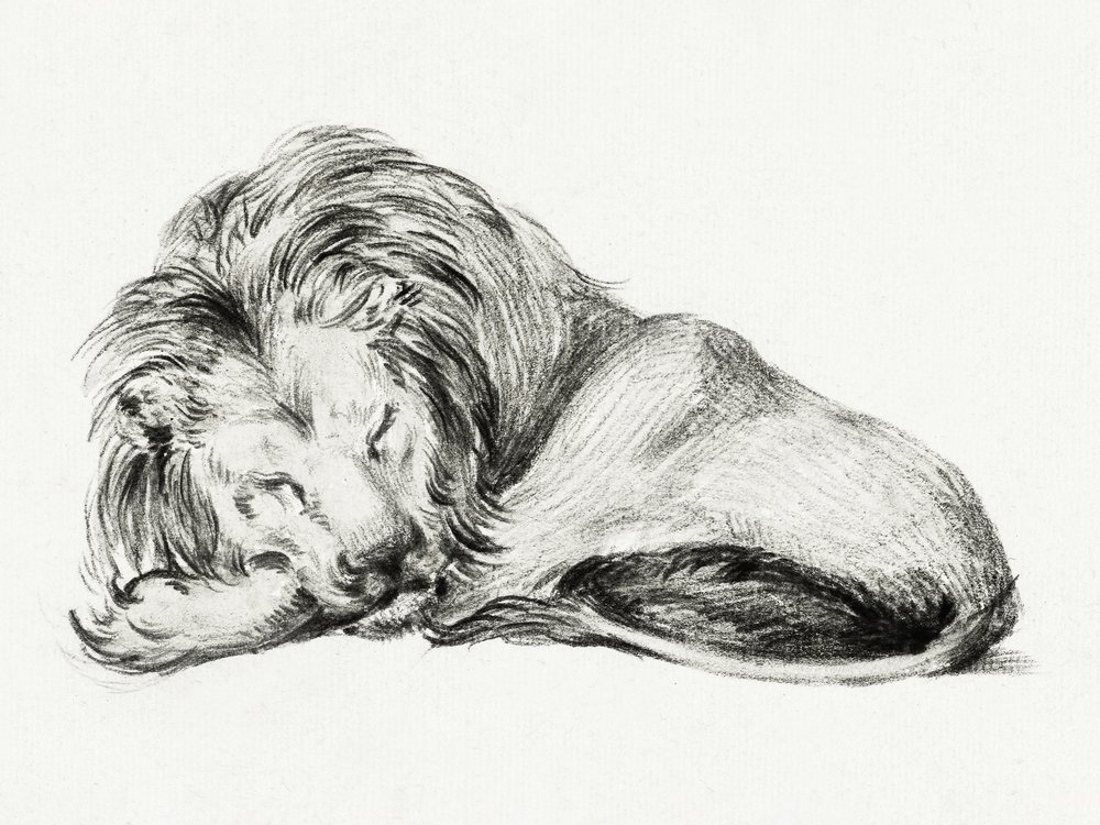 El león mentiroso de Jean Bernard