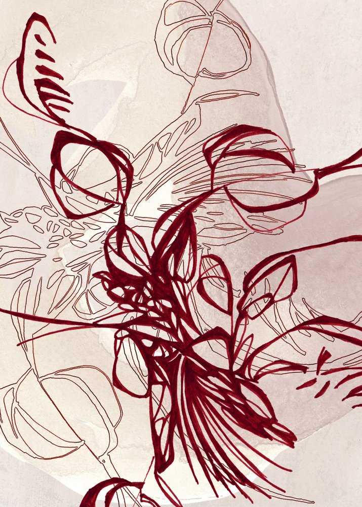 Elegantes líneas botánicas de Jenja Braun