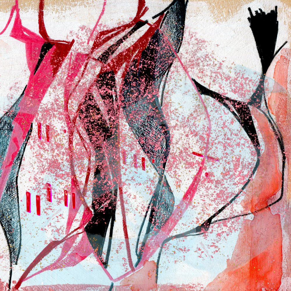 Abstracto moderno y enérgico de Jenja Braun