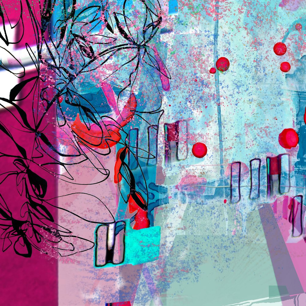 Paisaje onírico floral de Jenja Braun