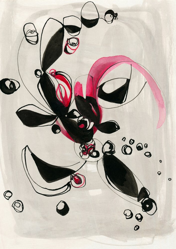 Formas abstractas llenas de vida de Jenja Braun