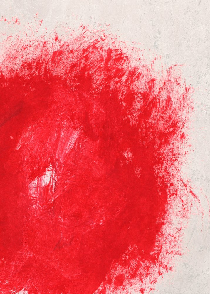 Textura en rojo intenso de Jenja Braun
