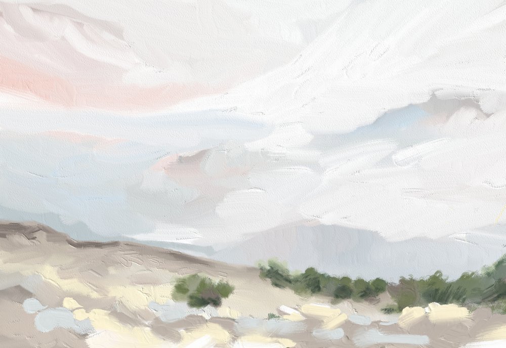 Cielo sereno del desierto de Jenna Alheit