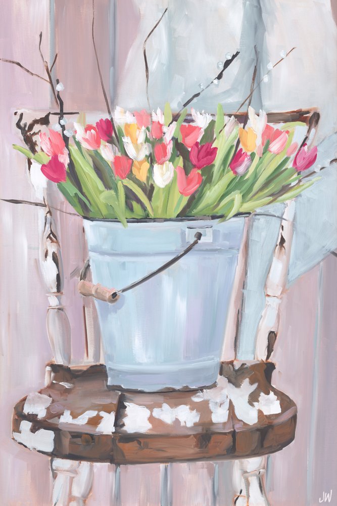 Cubo de flores de Jenny Westenhofer