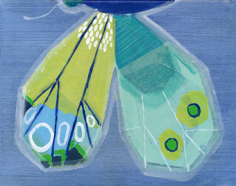 Mariposa a la izquierda de Jenny Westenhofer