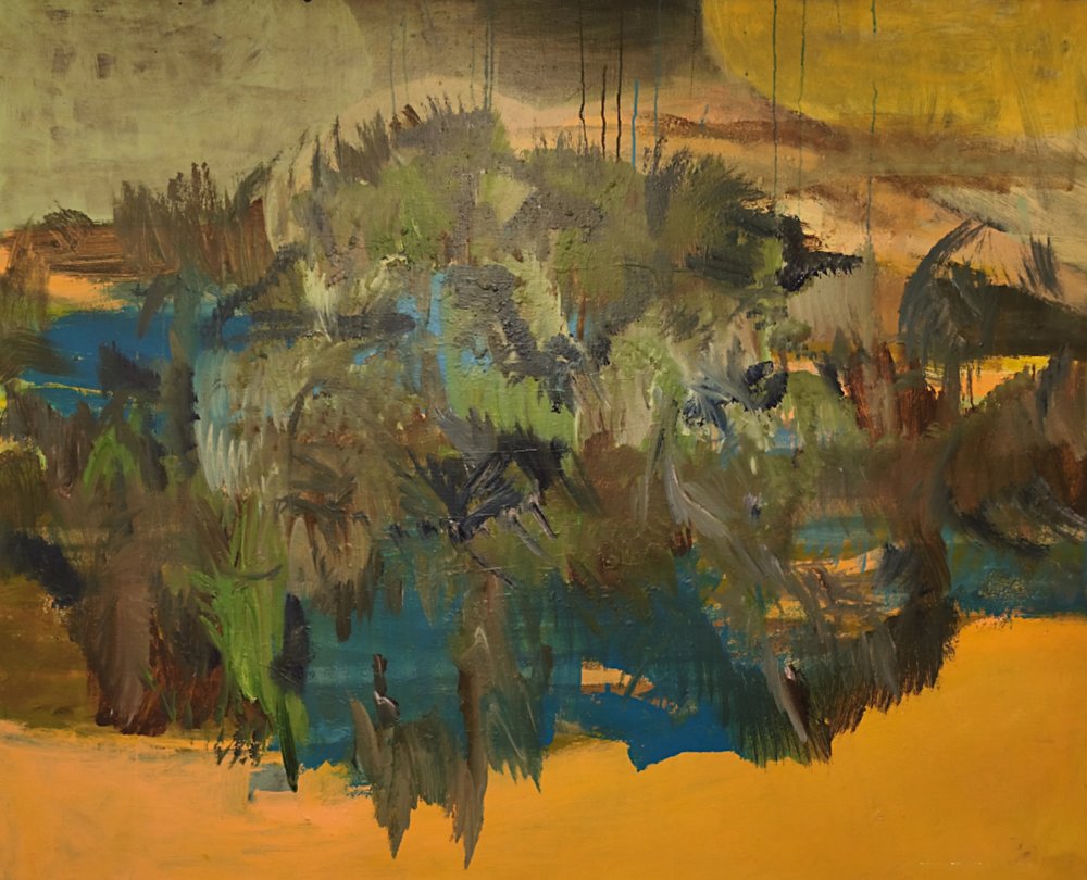 Paisaje abstracto fluido de Joackim Schou Dahle