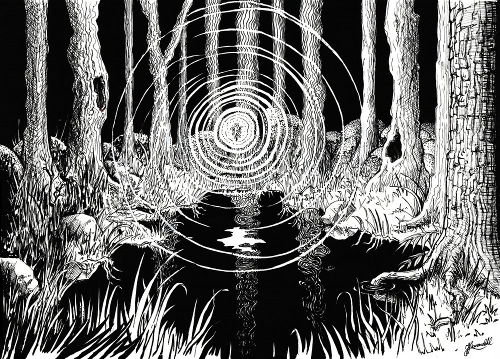 Ondas del bosque místico de Johan Liewendahl