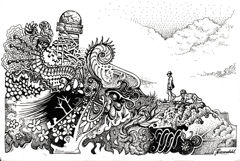 Un paseo por los caminos de la fantasía con un amigo de Johan Liewendahl