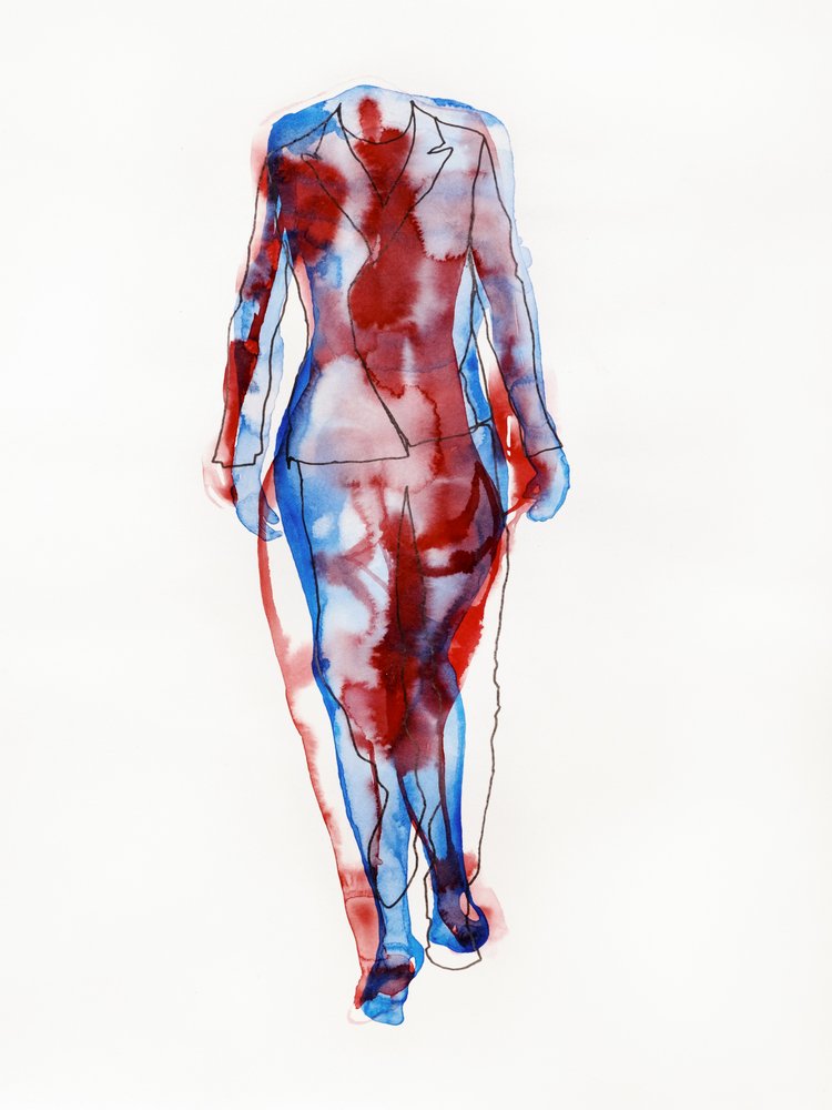 Mujer de negocios dinámica de Joshua Hoskins