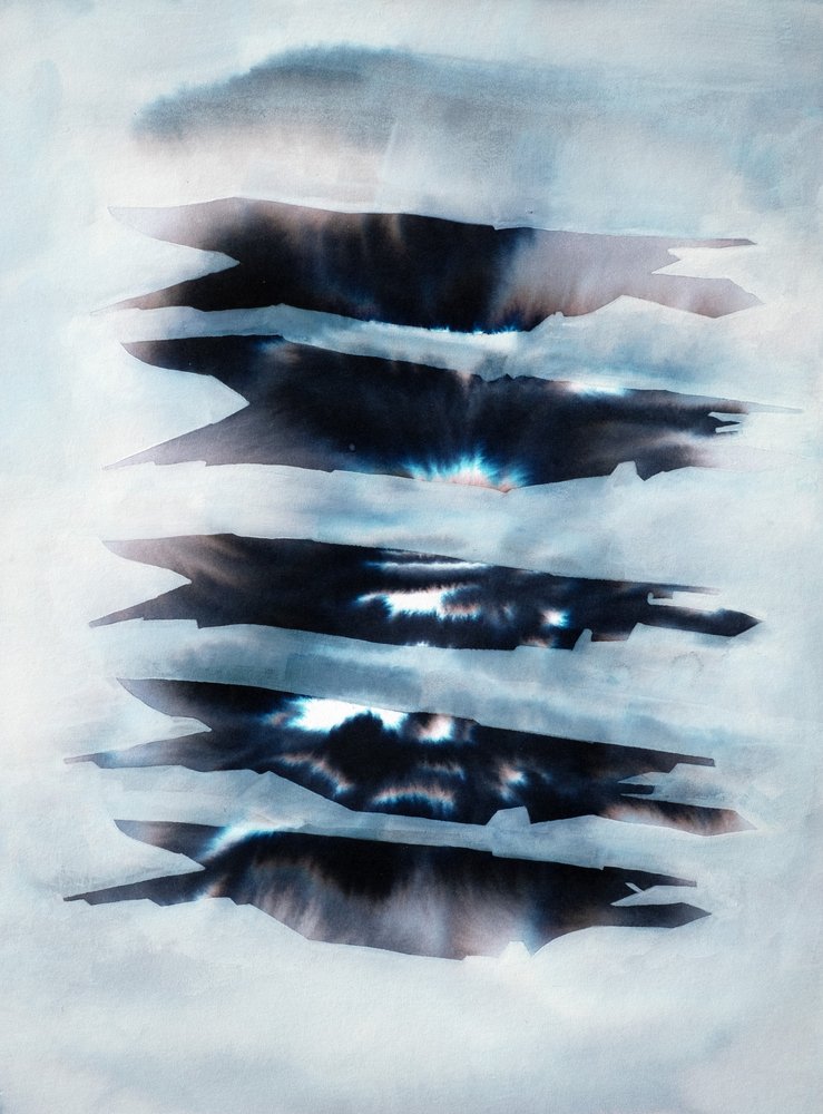 Rayos azules etéreos de Joshua Hoskins