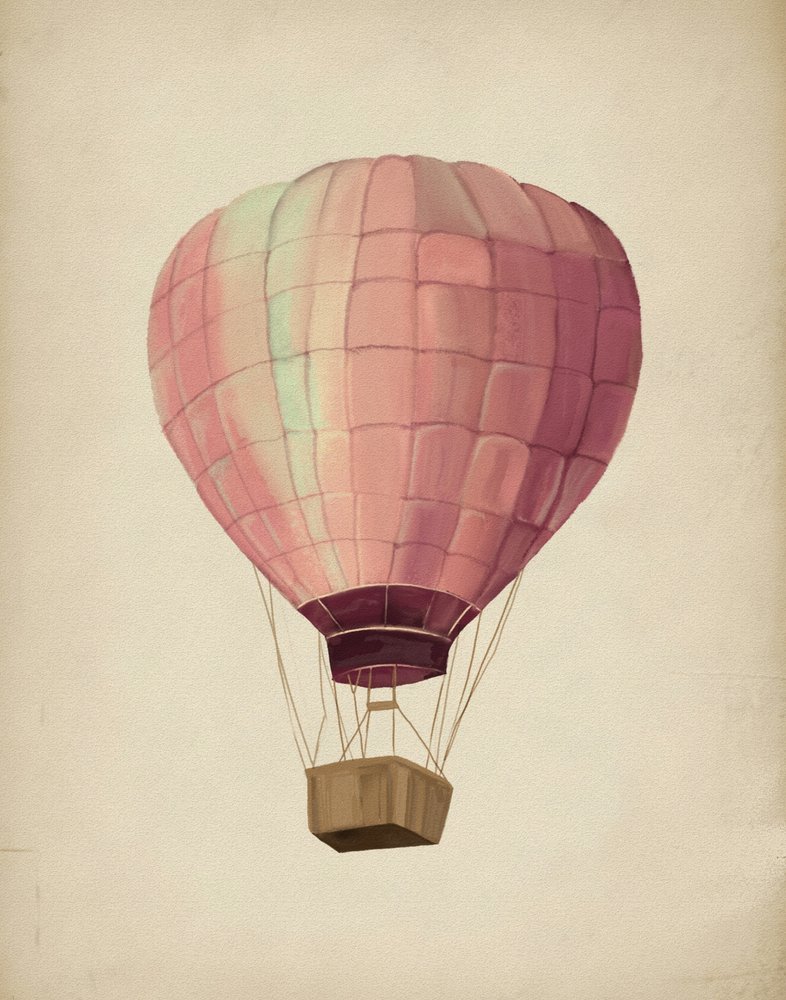 Globo rosa de ensueño de Josie George