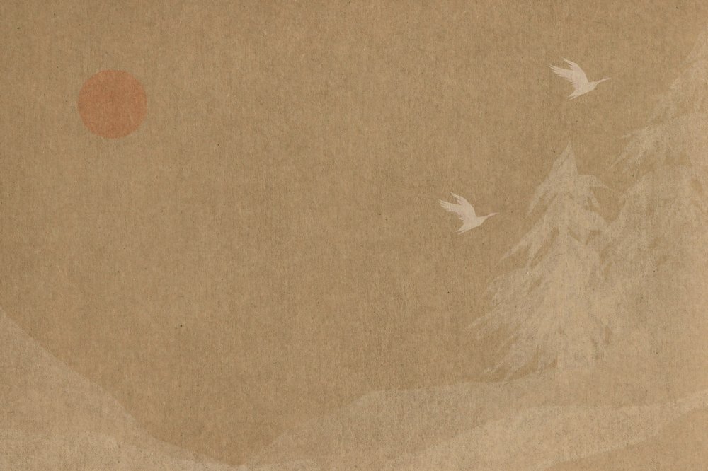Aves volando, sol de invierno de Josie George