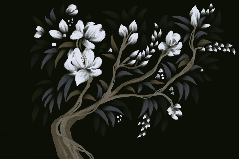 Árbol de las flores nocturnas de Josie George