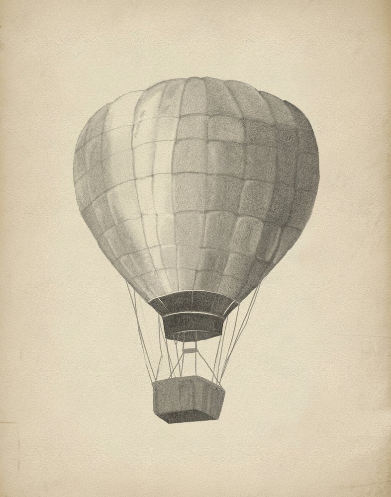 Paracaídas antiguo de Josie George