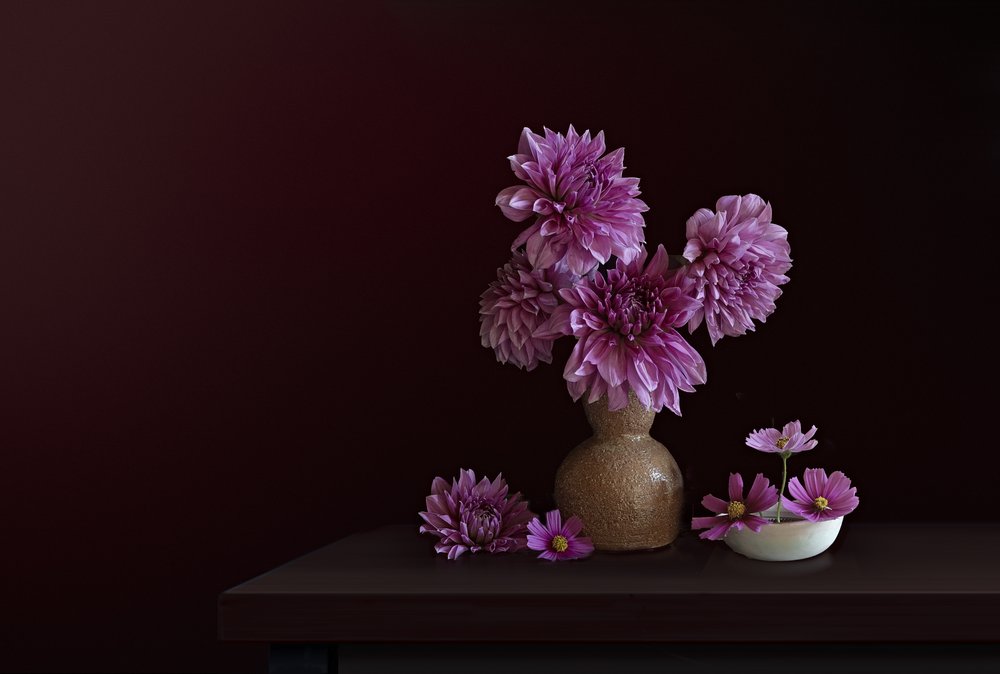 Ramo de dalias «Moody» de Juan Antonio Palacios
