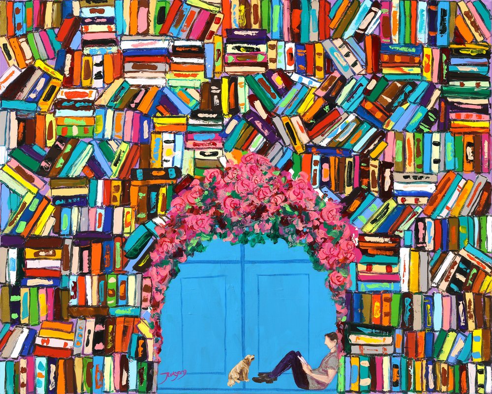 Escapada entre libros y flores de Jukyong Park