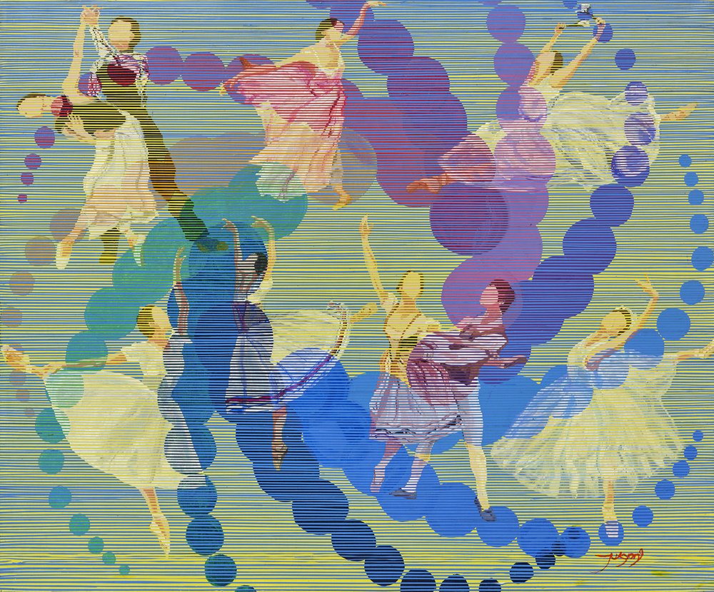 Graciosas bailarinas de ballet de Jukyong Park