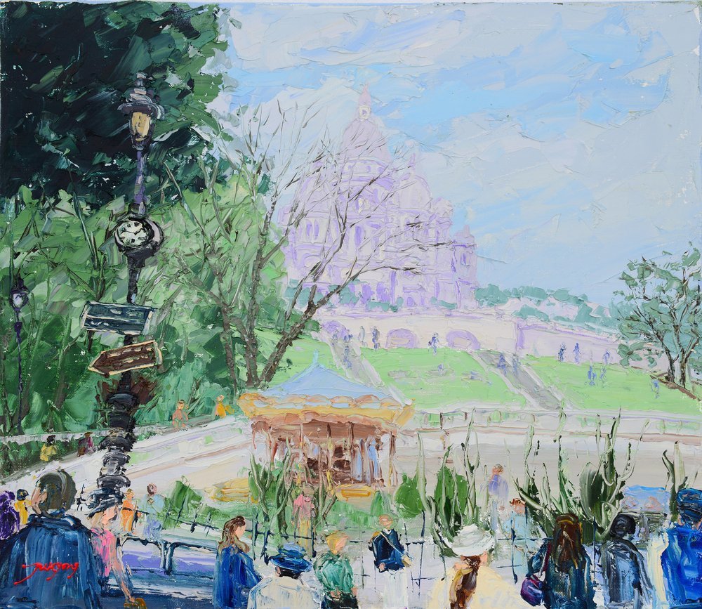 Sacre Coeur, Montmartre, Carrusel de Jukyong Park
