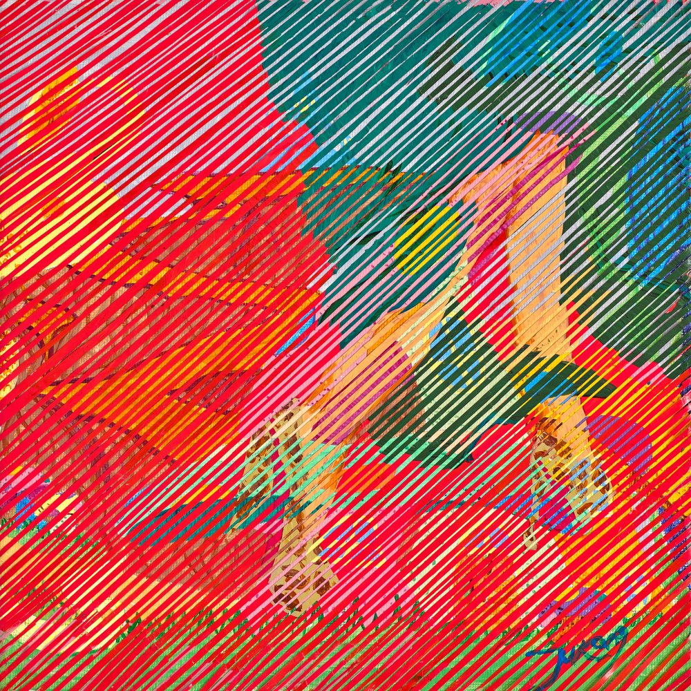 Movimiento abstracto y vibrante de Jukyong Park