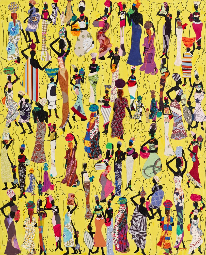 Mujeres africanas llenas de vida de Jukyong Park