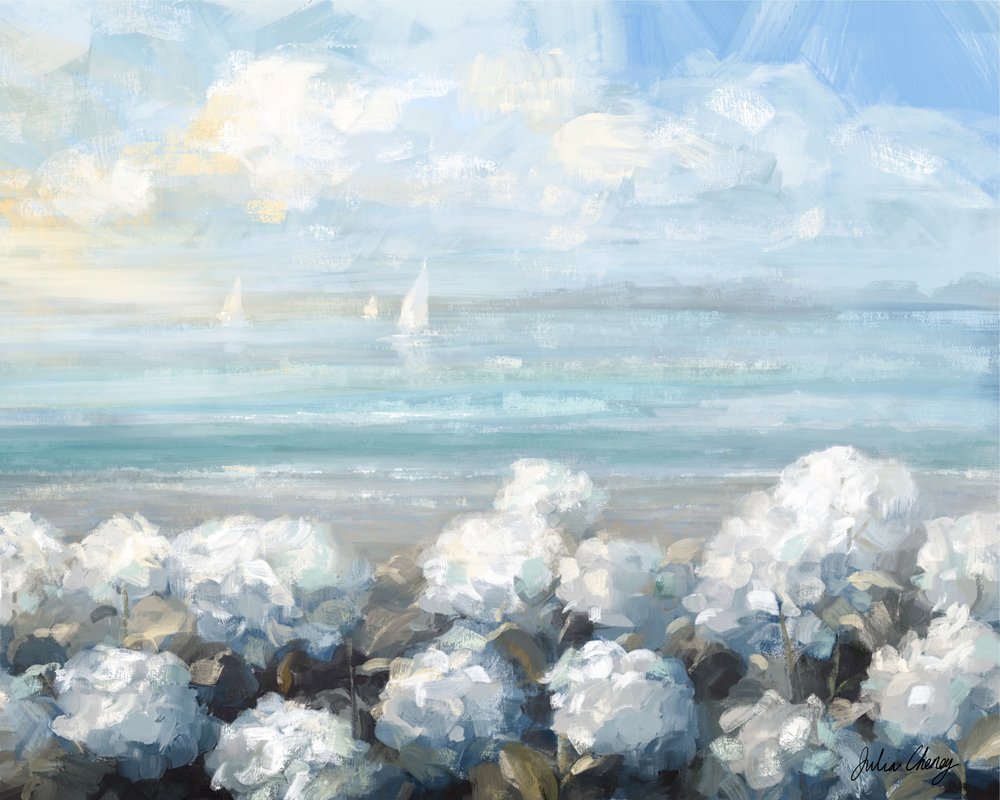Hortensia costera «Serenity» de Julia Cheney