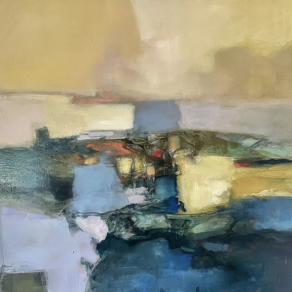Paisaje abstracto y sereno de Julia Purinton