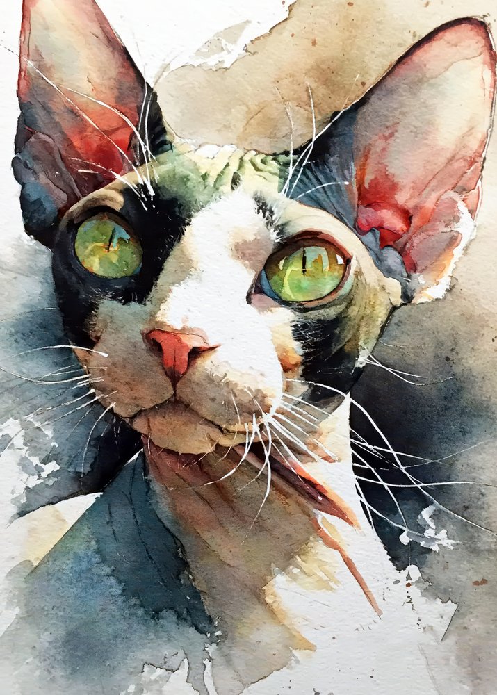 Un esfinge de ojos verdes cautivador de Justyna Jaszke