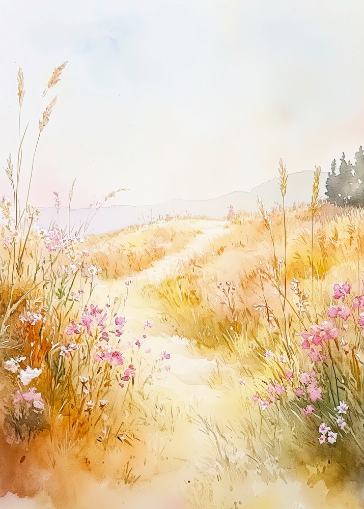 Sendero de Golden Meadow de Justyna Jaszke