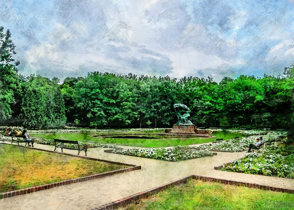 Estatua del Parque de la Paz de Justyna Jaszke